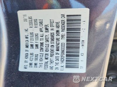 Zdjęcie 12 z 12 samochodu: 2017 HONDA ACCORD SPORT VIN:1HGCR2F5XHA003223 - miniatura