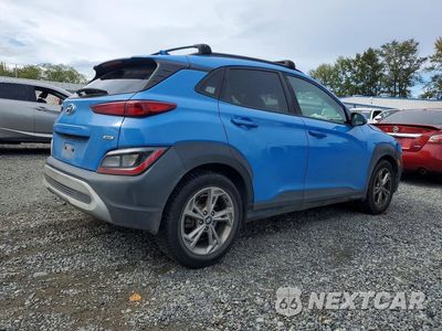 Trzecie zdjęcie samochodu z tyłu: 2022 HYUNDAI KONA SEL VIN:KM8K3CAB1NU816292 - miniatura