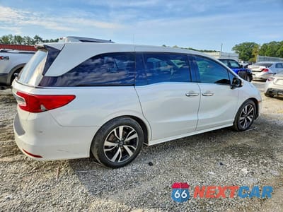 Trzecie zdjęcie samochodu z tyłu: 2020 HONDA ODYSSEY ELITE VIN:5FNRL6H91LB038816 - miniatura