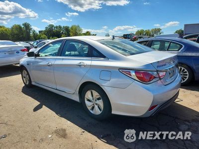 Drugie zdjęcie samochodu z przodu: 2014 HYUNDAI SONATA HYBRID VIN:KMHEC4A45EA117723 - miniatura