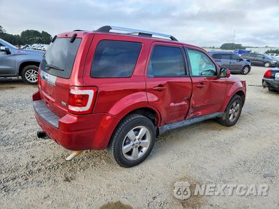 Trzecie zdjęcie samochodu z tyłu: 2012 FORD ESCAPE LIMITED VIN:1FMCU9EG6CKB38528 - miniatura