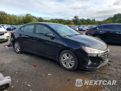 Czwarte zdjęcie samochodu z boku: 2019 HYUNDAI ELANTRA VALUE EDITION VIN:KMHD84LF1KU805420 - miniatura