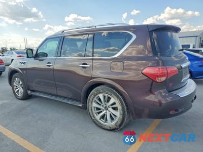 Drugie zdjęcie samochodu z przodu: 2017 INFINITI QX80 BASE VIN:JN8AZ2NF8H9643680 - miniatura