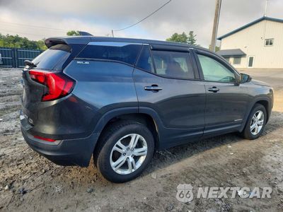 Trzecie zdjęcie samochodu z tyłu: 2019 GMC TERRAIN SLE VIN:3GKALTEV2KL392894 - miniatura