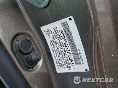 Zdjęcie 12 z 12 samochodu: 2008 HONDA CIVIC EX VIN:2HGFG12838H568587 - miniatura