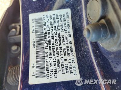 Zdjęcie 12 z 12 samochodu: 2010 HONDA CIVIC LX-S VIN:19XFA1F68AE033734 - miniatura