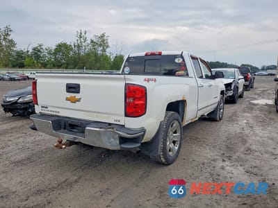 Trzecie zdjęcie samochodu z tyłu: 2014 CHEVROLET SILVERADO K1500 LTZ VIN:1GCVKSEC9EZ154501 - miniatura
