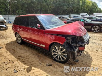 Czwarte zdjęcie samochodu z boku: 2017 LAND ROVER RANGE ROVER SUPERCHARGED VIN:SALGS2FE9HA370255 - miniatura