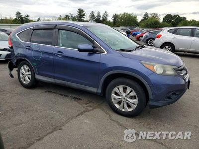 Czwarte zdjęcie samochodu z boku: 2014 HONDA CR-V EXL VIN:2HKRM4H74EH646527 - miniatura