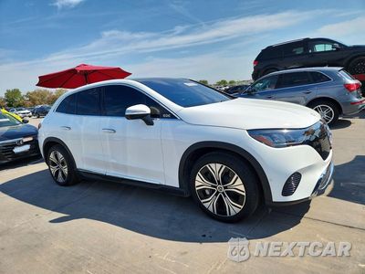 Czwarte zdjęcie samochodu z boku: 2025 MERCEDES-BENZ EQE SUV 350+ VIN:4JGGM2BB2SA059489 - miniatura