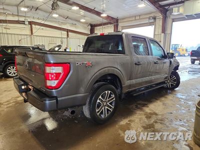 Trzecie zdjęcie samochodu z tyłu: 2023 FORD F150 SUPERCREW VIN:1FTEW1EP3PKF70251 - miniatura