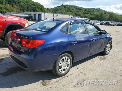 Trzecie zdjęcie samochodu z tyłu: 2010 HYUNDAI ELANTRA GLS VIN:KMHDU4AD6AU864717 - miniatura