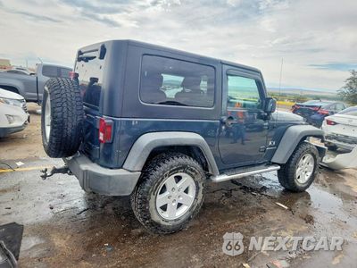 Trzecie zdjęcie samochodu z tyłu: 2007 JEEP WRANGLER X VIN:1J4FA24187L230667 - miniatura