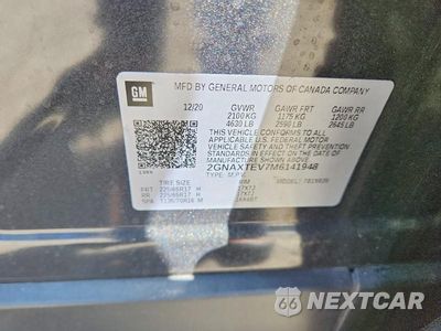 Zdjęcie 13 z 13 samochodu: 2021 CHEVROLET EQUINOX LT VIN:2GNAXTEV7M6141948 - miniatura