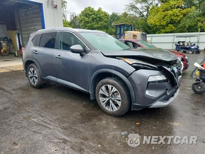 Czwarte zdjęcie samochodu z boku: 2022 NISSAN ROGUE SV VIN:5N1BT3BB0NC670214 - miniatura