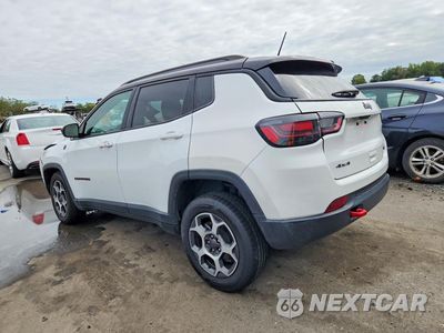 Drugie zdjęcie samochodu z przodu: 2022 JEEP COMPASS TRAILHAWK VIN:3C4NJDDB4NT222413 - miniatura
