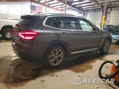 Trzecie zdjęcie samochodu z tyłu: 2021 BMW X3 XDRIVE30I VIN:5UXTY5C08M9E37553 - miniatura