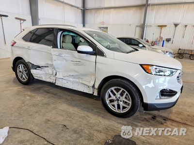 Czwarte zdjęcie samochodu z boku: 2021 FORD EDGE SEL VIN:2FMPK4J98MBA03838 - miniatura