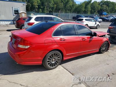 Trzecie zdjęcie samochodu z tyłu: 2009 MERCEDES-BENZ C 300 4MATIC VIN:WDDGF81X69F309415 - miniatura