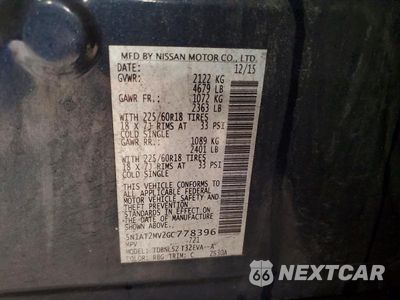 Zdjęcie 13 z 13 samochodu: 2016 NISSAN ROGUE SL VIN:5N1AT2MV2GC778396 - miniatura
