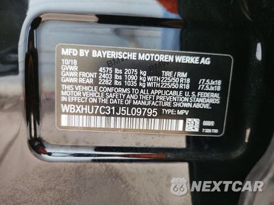 Zdjęcie 14 z 14 samochodu: 2018 BMW X1 SDRIVE28I VIN:WBXHU7C31J5L09795 - miniatura