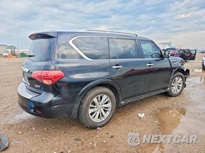 Trzecie zdjęcie samochodu z tyłu: 2017 INFINITI QX80 BASE VIN:JN8AZ2NEXH9151966 - miniatura