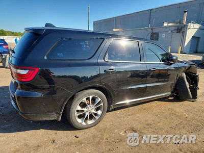 Trzecie zdjęcie samochodu z tyłu: 2019 DODGE DURANGO GT VIN:1C4RDJDG3KC722637 - miniatura