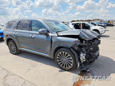 Czwarte zdjęcie samochodu z boku: 2024 HYUNDAI PALISADE CALLIGRAPHY VIN:KM8R74GE7RU673624 - miniatura