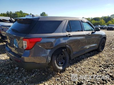 Trzecie zdjęcie samochodu z tyłu: 2021 FORD EXPLORER POLICE INTERCEPTOR VIN:1FM5K8ABXMGC21970 - miniatura