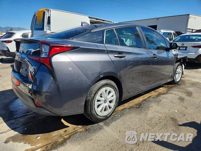 Trzecie zdjęcie samochodu z tyłu: 2021 TOYOTA PRIUS L ECO VIN:JTDKAMFU4M3127197 - miniatura