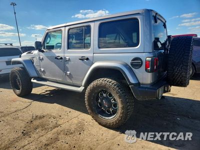 Drugie zdjęcie samochodu z przodu: 2019 JEEP WRANGLER UNLIMITED SAHARA VIN:1C4HJXEG6KW599923 - miniatura