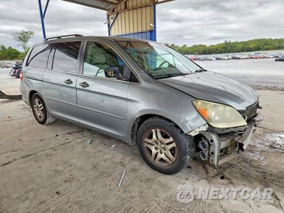 Czwarte zdjęcie samochodu z boku: 2006 HONDA ODYSSEY EX VIN:5FNRL38486B087762 - miniatura