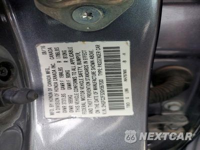 Zdjęcie 12 z 12 samochodu: 2016 HONDA CIVIC VIN:2HGFC2F52GH567530 - miniatura