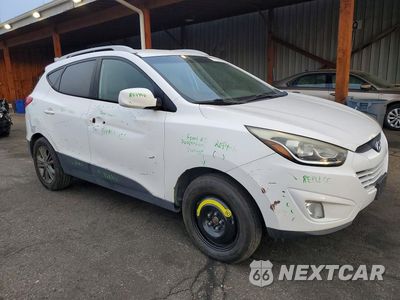 Czwarte zdjęcie samochodu z boku: 2014 HYUNDAI TUCSON SE VIN:KM8JUCAG8EU815564 - miniatura
