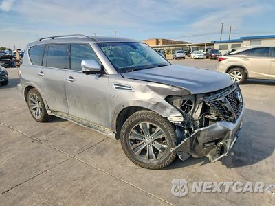 Czwarte zdjęcie samochodu z boku: 2017 NISSAN ARMADA PLATINUM VIN:JN8AY2NF2H9300947 - miniatura