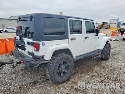 Trzecie zdjęcie samochodu z tyłu: 2011 JEEP WRANGLER UNLIMITED SAHARA VIN:1J4BA5H16BL604356 - miniatura