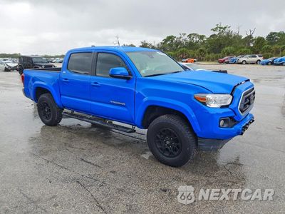 Czwarte zdjęcie samochodu z boku: 2021 TOYOTA TACOMA SR5 V6 VIN:3TMAZ5CN3MM148225 - miniatura