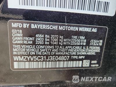 Zdjęcie 13 z 13 samochodu: 2018 MINI COOPER COUNTRYMAN ALL4 VIN:WMZYV5C31J3E04807 - miniatura