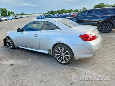 Drugie zdjęcie samochodu z przodu: 2010 INFINITI G37 CONVERTIBLE BASE VIN:JN1CV6FE3AM355133 - miniatura