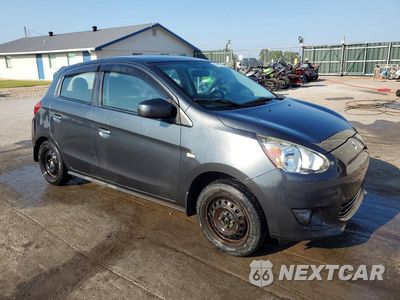 Czwarte zdjęcie samochodu z boku: 2015 MITSUBISHI MIRAGE DE VIN:ML32A3HJ7FH008081 - miniatura