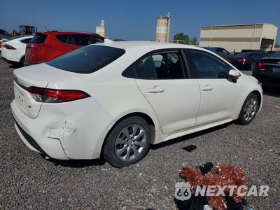 Trzecie zdjęcie samochodu z tyłu: 2022 TOYOTA COROLLA LE VIN:5YFEPMAE5NP370151 - miniatura