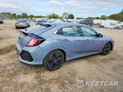 Trzecie zdjęcie samochodu z tyłu: 2019 HONDA CIVIC EX VIN:SHHFK7H60KU415215 - miniatura