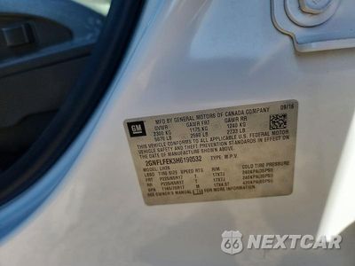 Zdjęcie 12 z 12 samochodu: 2017 CHEVROLET EQUINOX LT VIN:2GNFLFEK3H6190532 - miniatura