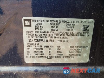 Zdjęcie 13 z 13 samochodu: 2018 CHEVROLET EQUINOX LS VIN:3GNAXREV6JL101659 - miniatura
