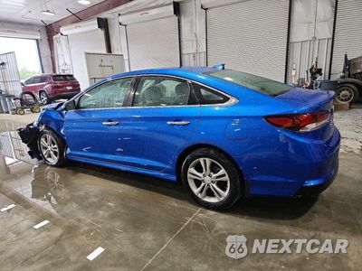 Drugie zdjęcie samochodu z przodu: 2019 HYUNDAI SONATA SEL VIN:5NPE34AF6KH773049 - miniatura