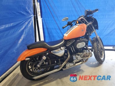 Czwarte zdjęcie samochodu z boku: 1996 HARLEY-DAVIDSON XL883 VIN:1HD4CAM17TY200461 - miniatura