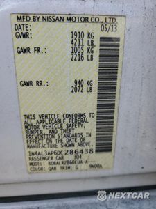 Zdjęcie 12 z 12 samochodu: 2013 NISSAN ALTIMA 2.5 VIN:1N4AL3AP6DC286438 - miniatura