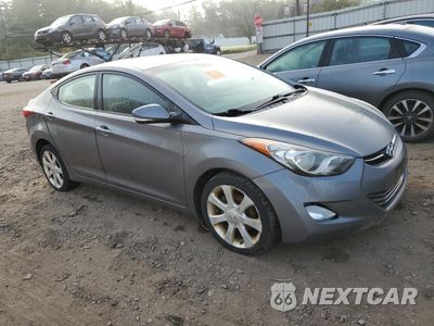 Czwarte zdjęcie samochodu z boku: 2011 HYUNDAI ELANTRA GLS VIN:5NPDH4AEXBH076424 - miniatura