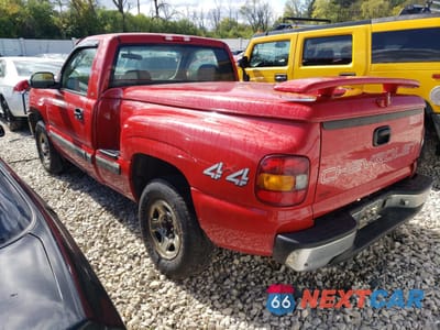 Drugie zdjęcie samochodu z przodu: 1999 CHEVROLET SILVERADO K1500 VIN:1GCEK14V8XZ175940 - miniatura