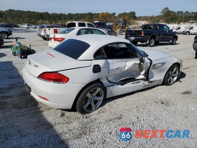 Trzecie zdjęcie samochodu z tyłu: 2014 BMW Z4 SDRIVE28I VIN:WBALL5C52EJ105484 - miniatura